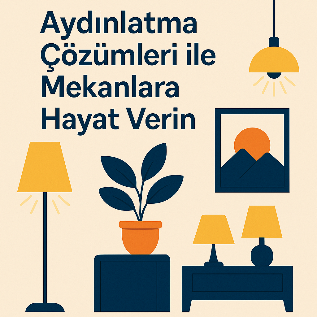 Aydınlatma Çözümleri ile Mekanlara Hayat Verin